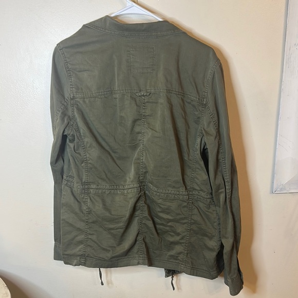 Olive Green Women's Jacket - Picture 3 of 3